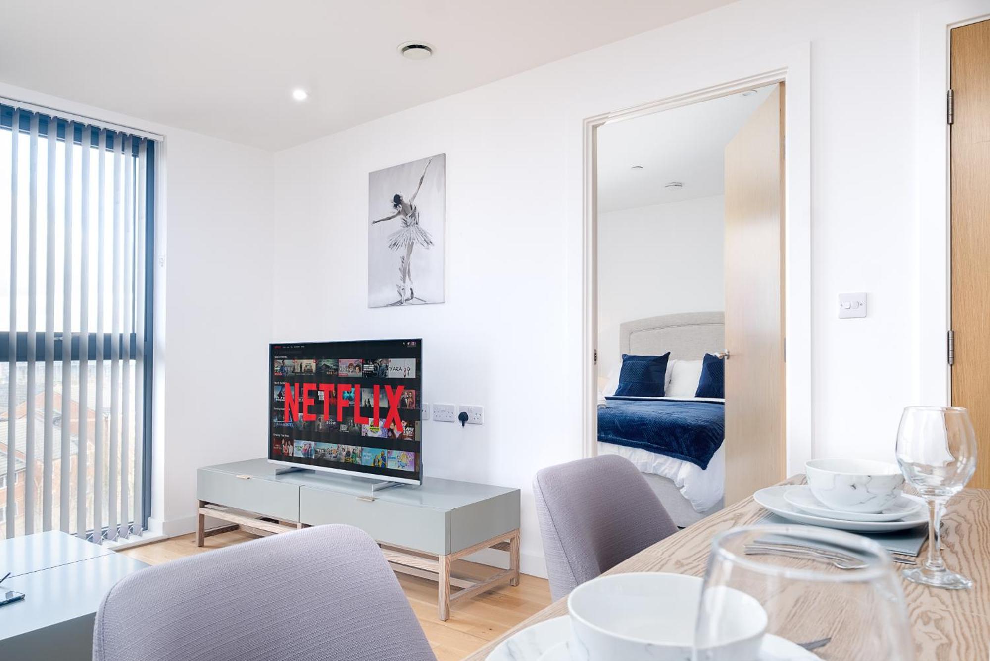 Broadway Mailbox Luxury New 1 Bed Apartment With Free Parking 버밍엄 외부 사진