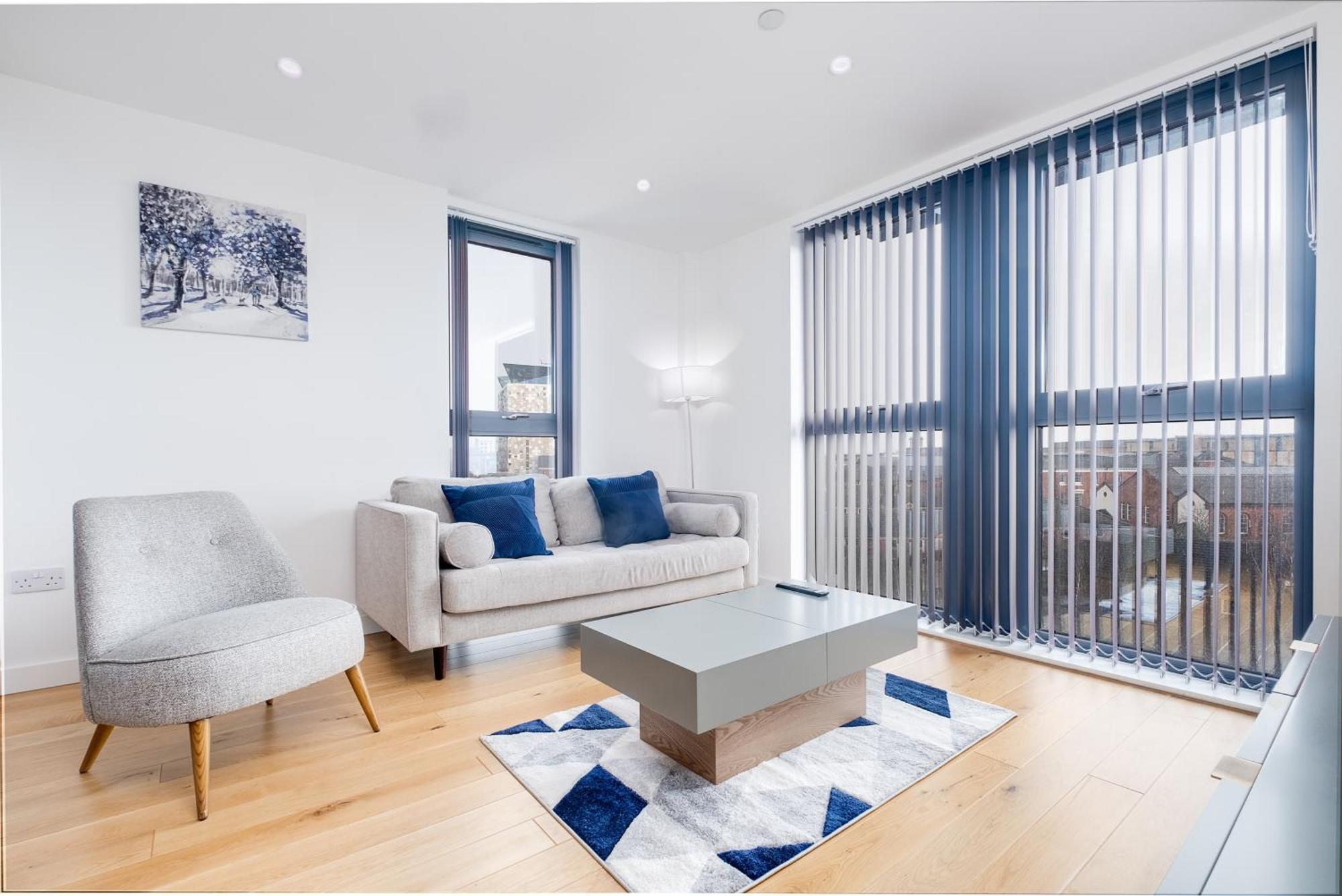 Broadway Mailbox Luxury New 1 Bed Apartment With Free Parking 버밍엄 외부 사진